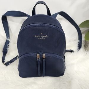 Kate Spade Karissa Nylon Backpack, Medium Navy